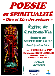 Poésie et spiritualité
